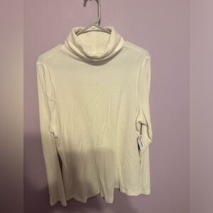 Old Navy Fitted Plush Rib-Knit Turtleneck NWT